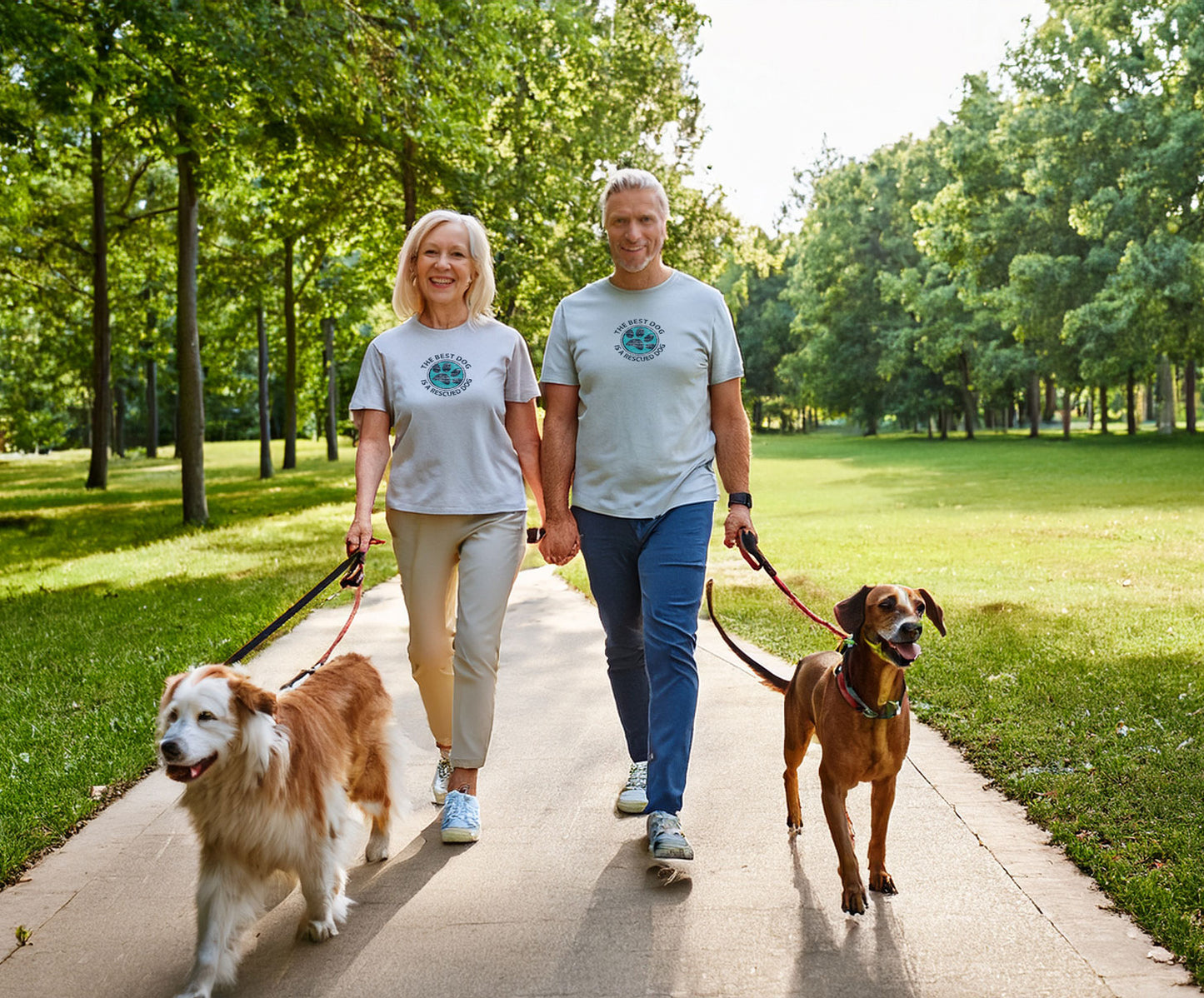 The Best Dog Is A Rescued Dog Tee