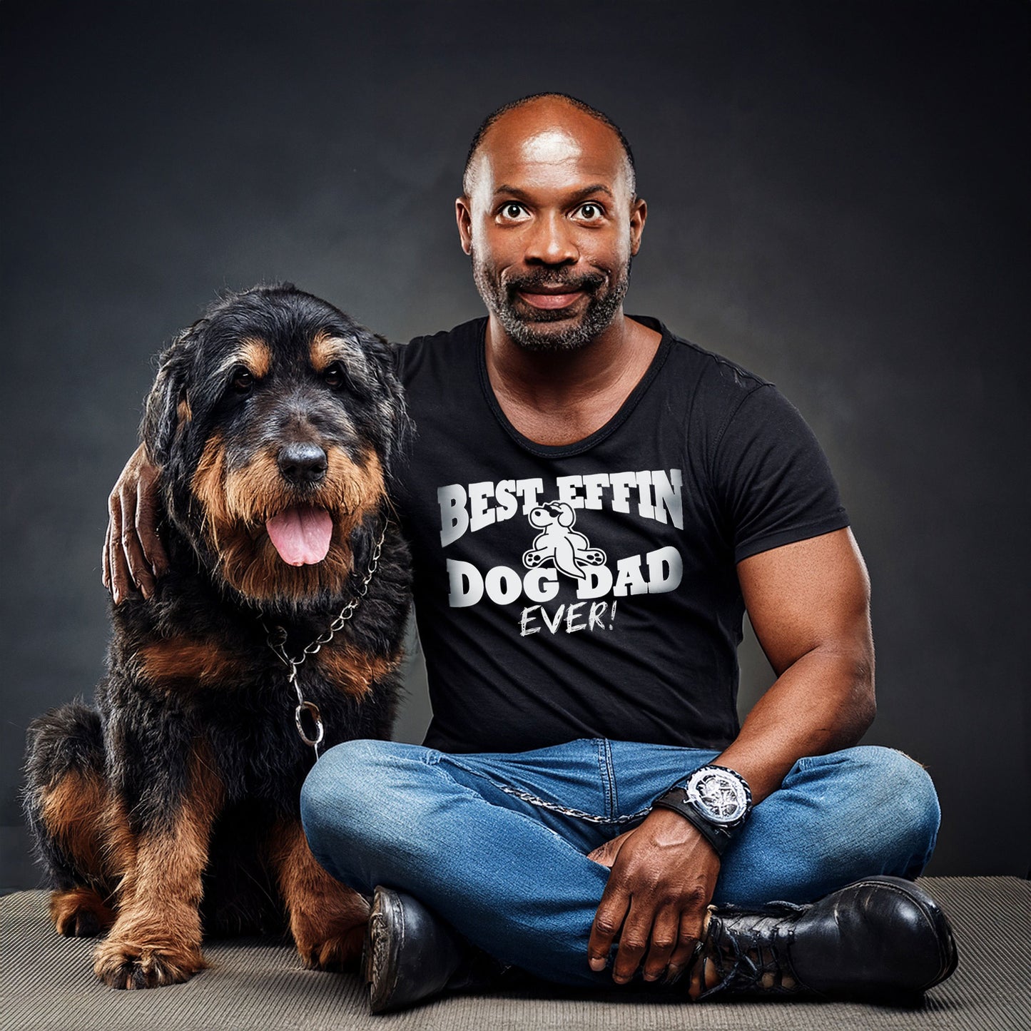 Best Effin Dog Dad Ever Tee